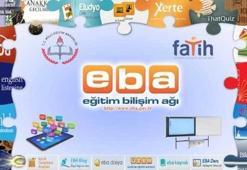 Eğitim yardım programı olarak EBA kurs aktif şekilde kullanılıyor!