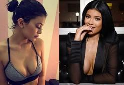 Kylie Jenner'dan gece yarısı inanılmaz poz!