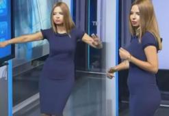 TRT spikerinin nete düşen görüntüleri olay oldu!