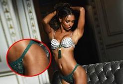 Jasmine Tookes’un çatlakları olay oldu