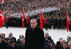 Devletin zirvesi Anıtkabir'de buluştu