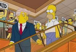 Simpsonlar 16 yıl önce Trump'ın başkan olacağını bildi