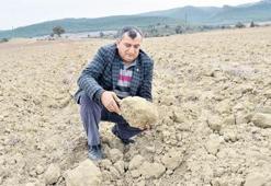 Bir karış toprak bile ekilemedi