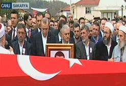 Erdoğan şehit kaymakamın cenazesine katıldı