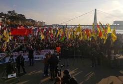 Almanya'da PKK yandaşları polise saldırdı!