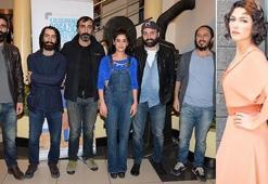 Filminin  gösterimine katılamadı