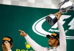 Brezilya’da zafer Hamilton’un