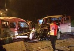 Rize'de trafik kazası: 2 ölü, 6 yaralı