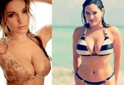 Seksi model kıvrımlarıyla barıştı!