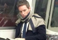 Eddie Redmayne, Londra metrosunda