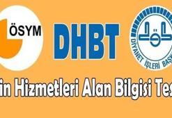 KPSS DBHT sınavı ne zaman yapılacak?
