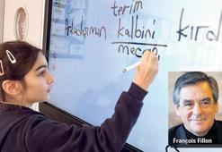 Fillon Türkçe dersine karşı