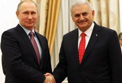 Başbakan Yıldırım Vladimir Putin ile görüştü