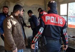 Polisten, dizi setine uzun namlulu silah baskını