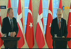 Binali Yıldırım Danimarka Başbakan'ı ile ortak açıklama yaptı