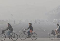 Çin’de hava kirliliğinden sarı alarm