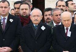 Şehit cenazesinde dikkat çeken kare