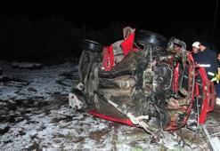Dün aldıkları otomobille kaza yaptılar: 2'si kardeş 3 ölü