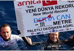 Derya Can dünya rekoru kırdı