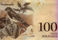 Venezuela'da 100 bolivarlık banknotlar şimdilik tedavülde kalacak