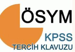KPSS ortaöğretim ve önlisans tercih kılavuzu yayınlandı!