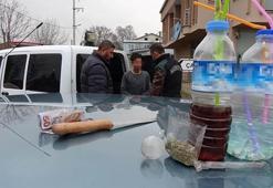 3 çocuk, otomobilde uyuştucuyla yakalandı