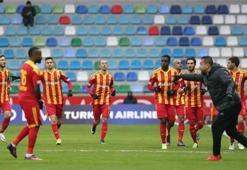 Kayserispor, 10 kişi Karabük'ü rahat geçti