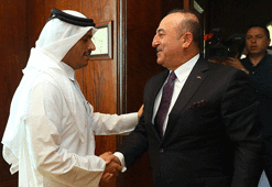 Dışişleri Bakanı Çavuşoğlu Katar'da