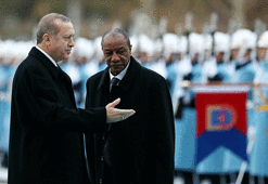 Gine Cumhurbaşkanı Conde, Ankara'da