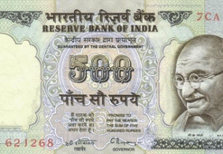 Hindistan'da tedavülden kaldırılan banknotlar