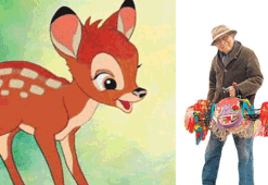 Bambi'nin babası 106 yaşında öldü!