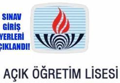 AÖL sınav giriş yerleri açıklandı!