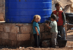 Şimdi de Suriyeliler başkentte susuzluk krizi yaşıyor!