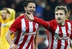 Olympiakos, geriden gelip kazandı