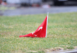 Fethi Sekin'in şehit olduğu yere bayrak dikildi!