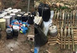 PKK'nın Silopi'de toprağa gömdüğü cephanelik bulundu