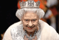 Kraliçe İkinci Elizabeth ortaya çıktı!
