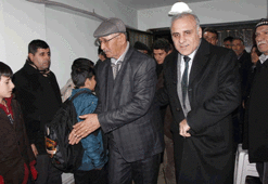 Ömer Halisdemir'in babasından Fethi Sekin'in ailesine taziye ziyareti