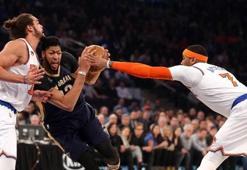NBA'de Anthony Davis resmen şov yaptı!