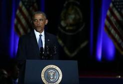 Obama'dan veda konuşması