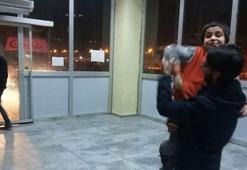 Oğluyla kavga eden 9 yaşındaki çocuğu dövdü