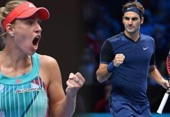 Kerber ve Federer 3. turda