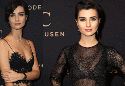 Tuba Büyüküstün yıldızlar partisine damga vurdu!