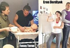 Futbolcular baba olmayı öğreniyor