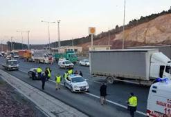 Yavuz Sultan Selim Köprüsü yolunda feci kaza! Trafik durma noktasına geldi