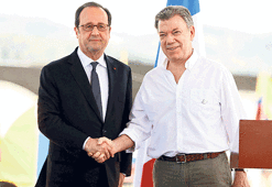 FARC’a ziyaret
