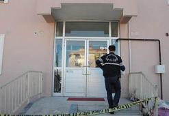 Tartıştığı eşini başından silah kabzasıyla yaralayıp kaçtı