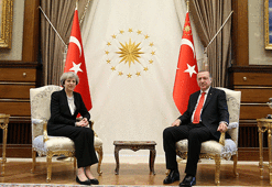 İngiltere Başbakanı May Ankara'da