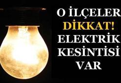 İstanbul'da elektrik kesintisi! İşte o ilçeler