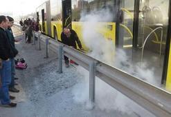 İstanbul'da korku dolu anlar